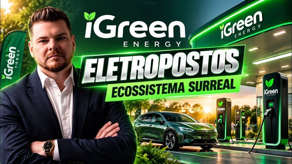 Eletropostos iGreen: ecossistema surreal